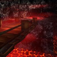 Drop point with levers for the upper heart of darkness